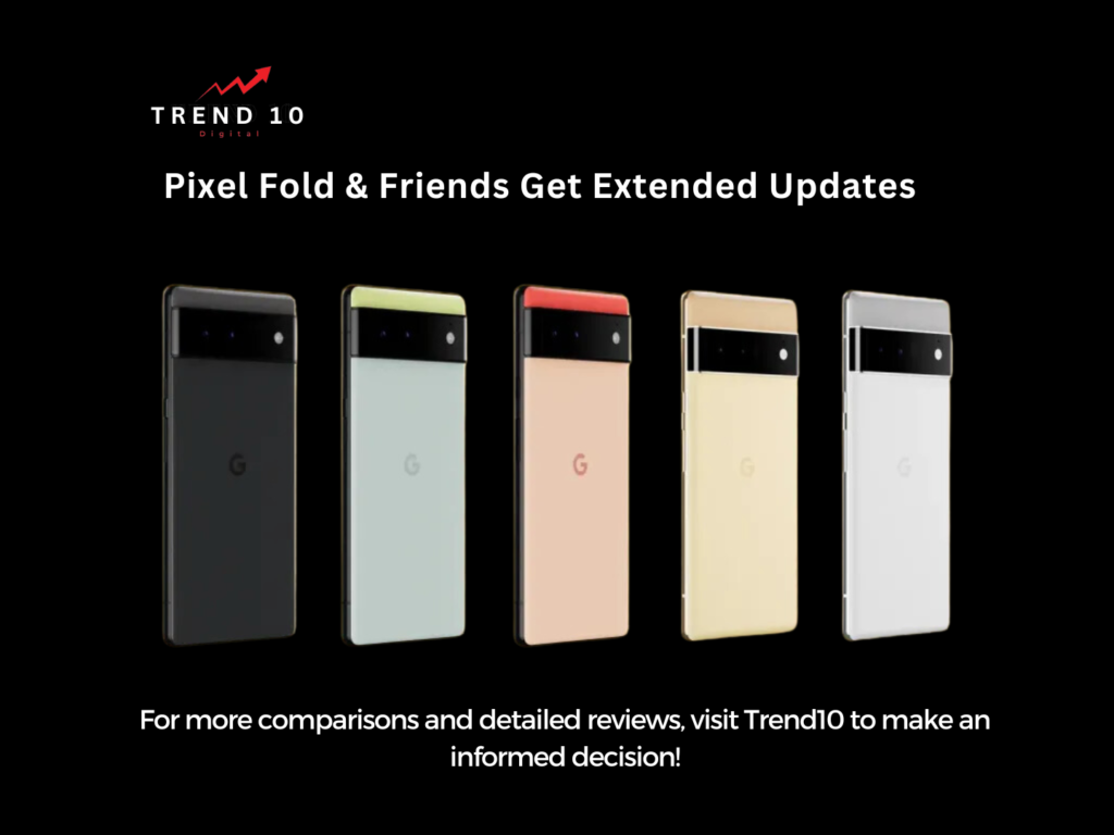 Pixel Fold & Friends Get Extended Updates