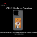 Switch Designs Instantly – NFC DIY E-Ink Screen Case for iPhone